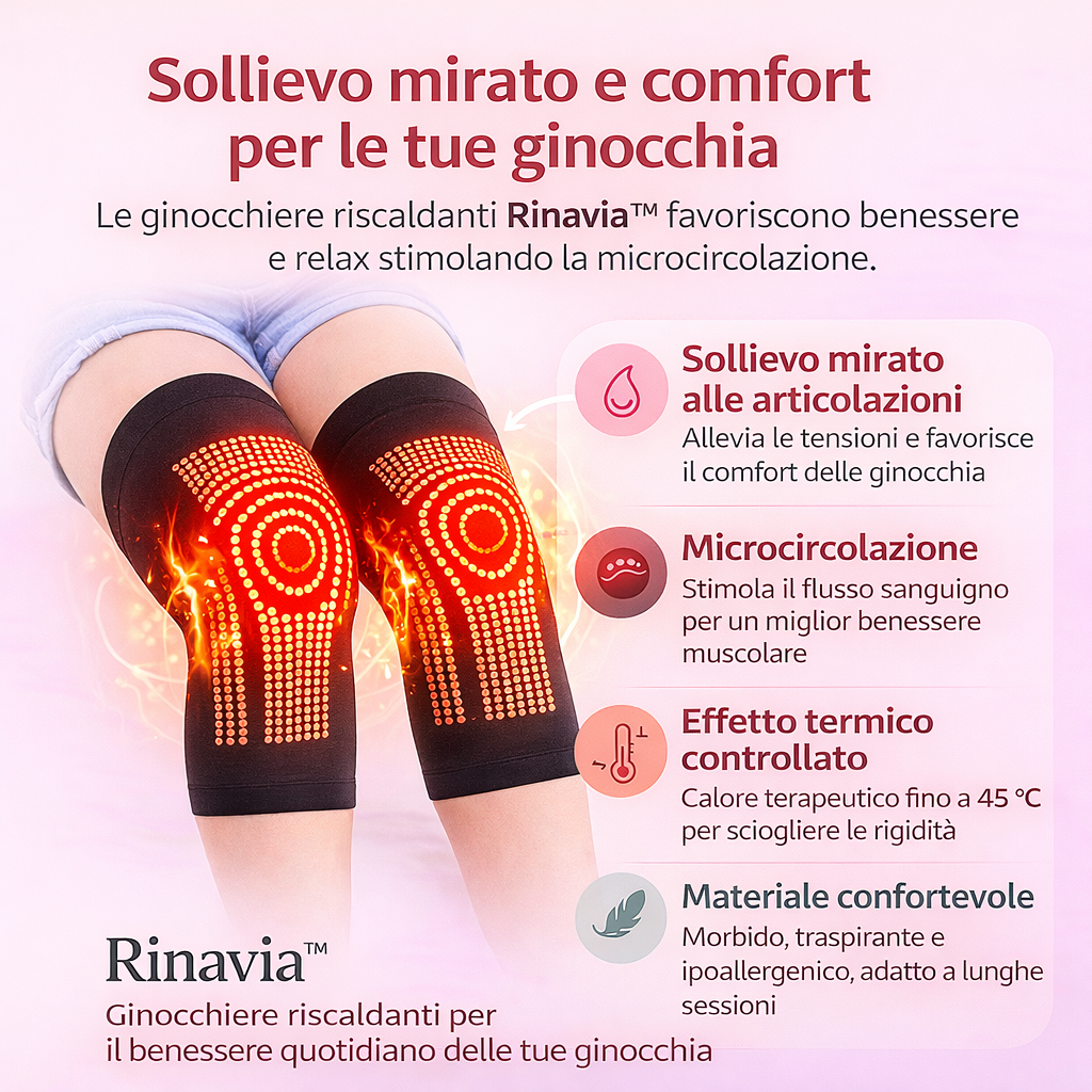 Rinavia Ginocchiere Riscaldanti